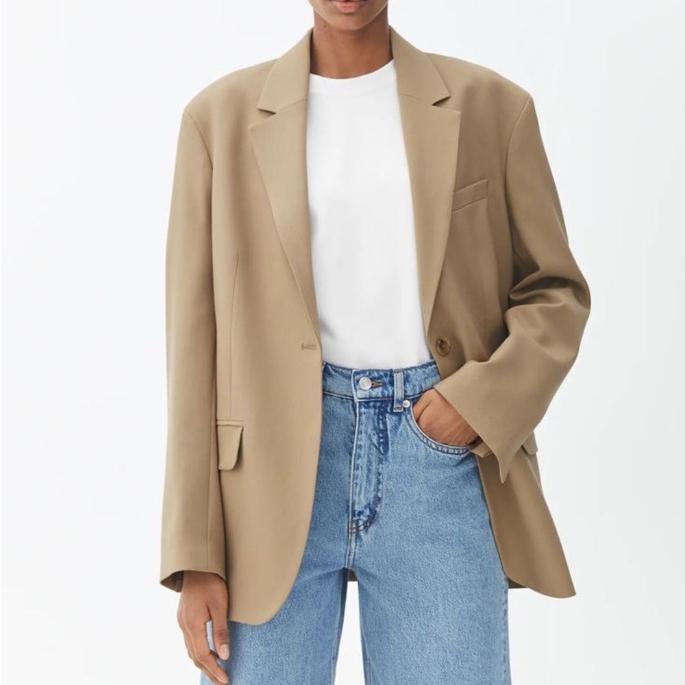 🐦‍🔥 Arket 🐦‍🔥Tan Blazer
